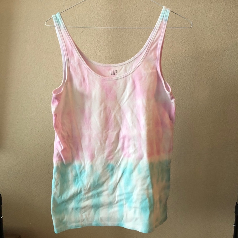 Hand Tie Dyed Gap Tank Top NWOT